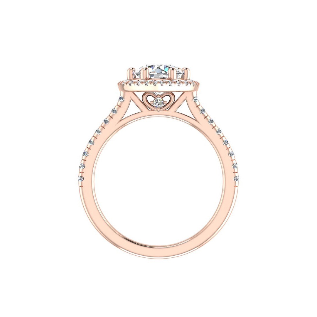 Tracy Halo Engagement Ring